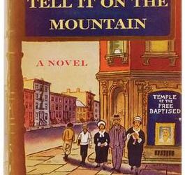 Analyze the symbolism in Go Tell It on the Mountain