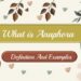 What is Anaphora Definition And Examples