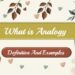 What is Analogy Definition And Example