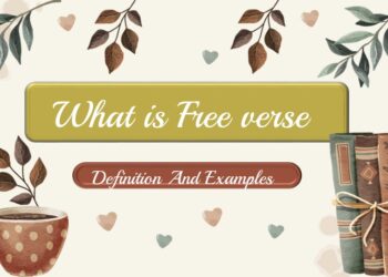 What is Free verse Definition And Examples