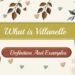 What is Villanelle Definition And Examples