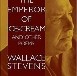 Comment on the theme of Wallace Steven’s poem The Emperor of Ice-cream