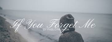 If you forget me Summary by Pablo Neruda