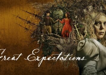 How does Dickens’s novel Great Expectations engage with the theme of upward social mobility and self-improvement