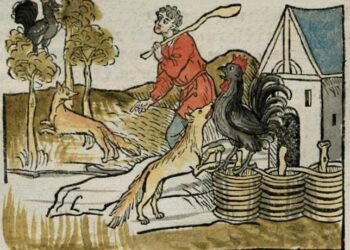 Discuss Chaucer's handling of the fable in 'The Nun's Priest's Tale