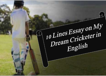 10 Lines Essay on My Dream Cricketer in English