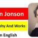 Ben Jonson Biography And Works