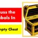 Discuss the symbols in the story The Empty Chest