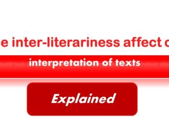 How does inter-literariness affect out interpretation of texts