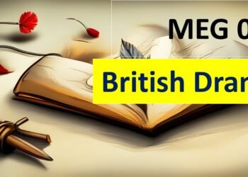 MEG 02 British Drama Solved Assignment 2023-24