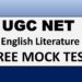 UGC NET English Literature Free Mock Test 2024