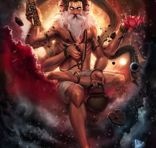 Interpret the Brahma in terms of Indian thought
