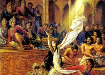 Was Yudhidhthira right in staking Draupadi in the game of dice