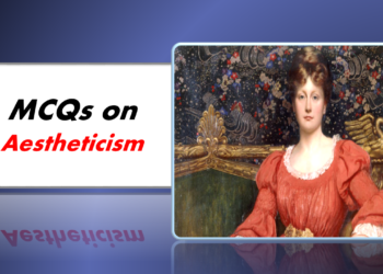 MCQs on Aestheticism