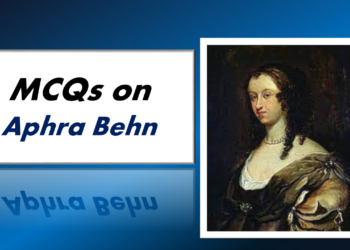 MCQs on Aphra Behn