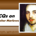 MCQs on Christopher Marlowe