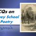 MCQs on Cockney School of Poetry