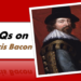 MCQs on Francis Bacon