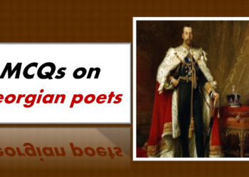 MCQs on Georgian poets