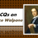 MCQs on Horace Walpole