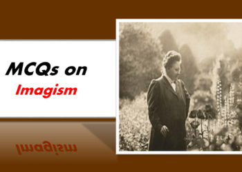 MCQs on Imagism