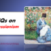 MCQs on Impressionism