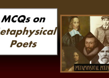 MCQs on Metaphysical Poets