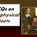MCQs on Metaphysical Poets