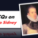 MCQs on Philip Sidney