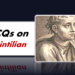 MCQs on Quintilian
