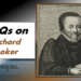 MCQs on Richard Hooker
