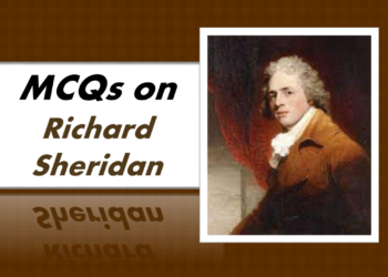 MCQs on Richard Sheridan