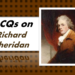 MCQs on Richard Sheridan