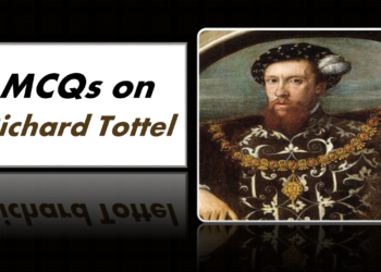 MCQs on Richard Tottel