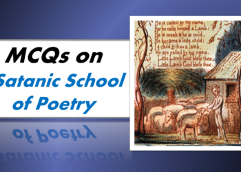 MCQs on Satanic School of Poetry