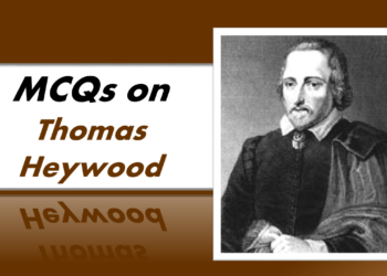 MCQs on Thomas Heywood