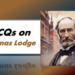 MCQs on Thomas Lodge