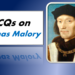 MCQs on Thomas Malory