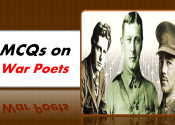 MCQs on War Poets