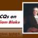 MCQs on William Blake
