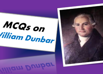 MCQs on William Dunbar