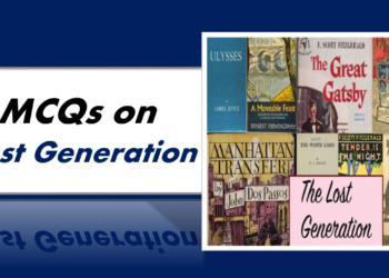 MCQs on the Lost Generation