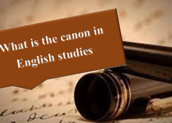 What is the canon in English studies