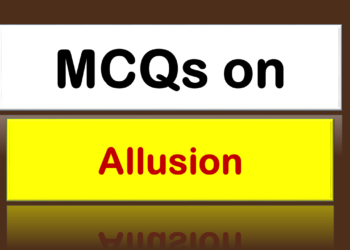 MCQs on Allusion