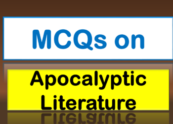 MCQs on Apocalyptic Literature