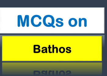 MCQs on Bathos