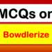 MCQs on Bowdlerize