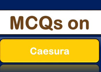 MCQs on Caesura