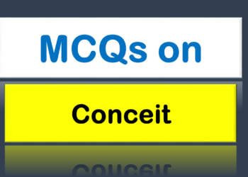 MCQs on Conceit 