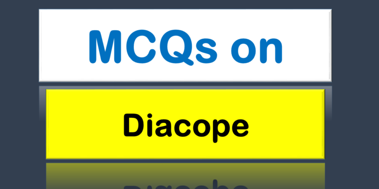 MCQs on Diacope